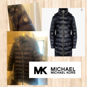 Michael Kors long puffer